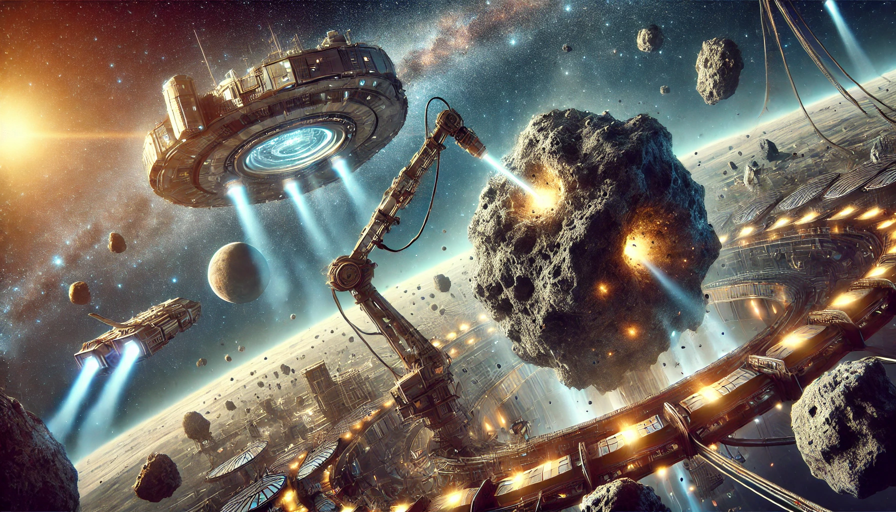 小行星采矿：太空中的新金矿热潮